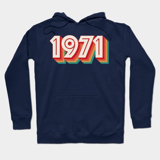 1971 Hoodie by n23tees